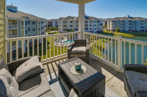 Pool Access and Balcony Modern Myrtle Beach Condo
